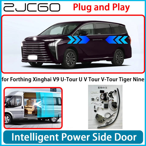 Electric Power Sliding Door Retrofit Kit for Forthing V9 2024 Car Interior Accessory ZJCGO