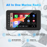 8 Inch Marine Waterproof Multimedia Player for ATV Golf Cart Marine Audio OEM