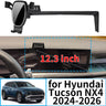 Smart Wireless Charging Phone Mount for Hyundai Tucson 2024–2026