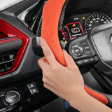 Premium Suede Wheel Cover for Perodua Myvi Axia Bezza Car Interior Accessory Hocasen