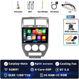 Android 15 Multimedia Stereo with GPS for Dodge Caliber 2007–2012