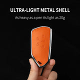 Leather Car Key Case Cover for Volkswagen Golf 8 MK8 Car Interior Accessory OEM