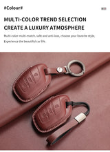 Car Key Leather Case Cover For MG