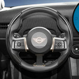 Steering Wheel Cover Carbon Fiber for Mini Cooper