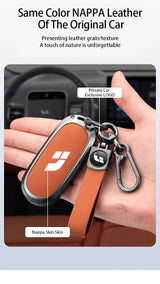 Car Key Case For Li Lixiang L7 L8 L9 2022 2023 Aluminum Alloy Car Key Case Shell Car Interior Accessory OEM