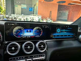 24.6-inch Dual Touch Screen Android 13 System for Mercedes GLC/C-Class Android Head Unit Aotsr