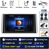 Android 15 Navigation Multimedia Player for Toyota RAV4 2018-2020