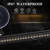 96 LED Windshield Strobe Bar Emergency Light Universal