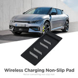 Kia EV6 Anti-skid Pad Wireless Pad Models Silicone Car Accessories (Only The Mat) Anti-skid Pad Smabee