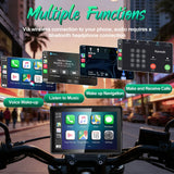 Magnetic CarPlay GPS Display for Universal Motorcycle Android Head Unit LBW