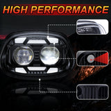 Vespa LED Headlight for Sprint 150 LED Headlight ANGLELITE