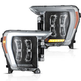 Vland Projector LED Headlights for Ford F-150 2021-2023