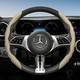 Wave-Shaped Sporty Steering Wheel Cover for Mercedes