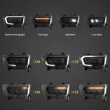 LED Matrix Headlights for Toyota Tundra Sequoia Car Interior Accessory Vland