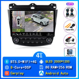9-Inch Android Head Unit with 360 DVR for Honda Accord 2003–2007