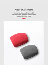 For KIA KX5 Car Gear Shift Lever Boot Cover Protection Decorative Trim Sticker Interior Tuning Accessories Made of Alcantara