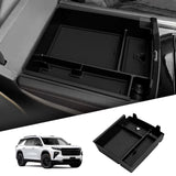 Smabee for Chevy Traverse/GMC Acadia/Buick Enclave 2024 2025 Central Armrest Storage Box Tidying Car Tray Organizer Accessory