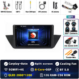 2K QLED Android 15 Head Unit for BMW X1 E84 2009-2012