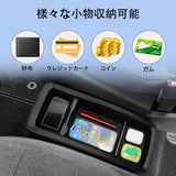 Honda STEPWGN 6th Gen 2022-2025 Center Console Storage Box Car Front Seat Tray Organizers Accessories Tidying Black Center Co