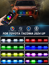 APP Control RGB Grille Light for Toyota Tacoma 2025 LED Ambient Light MAGIC COLORM