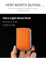 Metal and Leather Car Key Case Cover for Volvo XC40 XC60 S90 XC90 V90 2017 2018 Accessories