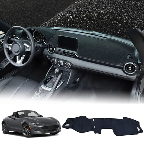 Premium Dashboard Sunshade Mat for Mazda MX-5 Miata 2015–2022 Dashboard Mat CATUSIKI LHD Polyester