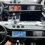 24.6" Dual Screen Android Head Unit for Porsche Macan 2018-2024 Android Head Unit Aotsr