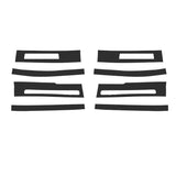 Modified Leather Door Sill Guard for Volvo S90 XC60 Car Interior Accessory LINGLUYANG S90 2026