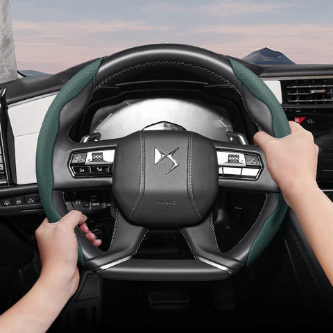 Breathable Leather Wheel Cover for DS 3 Crossback SUV Car Interior Accessory Hocasen