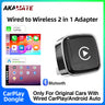 Wireless CarPlay Android Auto Adapter Universal Car Dongle