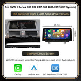 Wireless CarPlay Android Auto Screen for BMW 1 Series 2004-2012