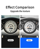 Speedometer Trim Cover for Mini Cooper R50 R53 Car Interior Accessory GMUNI