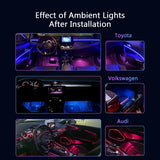 Universal RGB LED Ambient Lighting Kit with App Control LED Ambient Light OEM