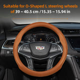 Leather Steering Wheel Cover for Cadillac CTS 2013