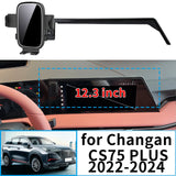 Smart Qi Wireless Charging Phone Mount for Changan CS75 Plus Car Phone Holder CATUSIKI