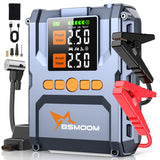 1500A Peak Car Battery Starter Kit with Air Compressor