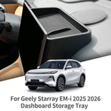 Geely Starray EM-i 2025 2026 Car Dashboard Behind Screen Box Center Console Storage Accessories Organizer Tidying ABS Dash Ac