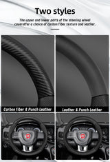 Breathable Carbon Fiber Wheel Cover for Fiat Auto