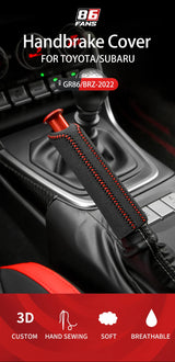 Suede Gear Shift Knob & Handbrake Covers for GR86 Car Interior Accessory GMUNI