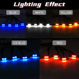 4PCS LED Grille Lights Kit for Toyota RAV4 2019+ LED Ambient Light MAGIC COLORM