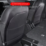 Rear Seat Anti-Kick Protector Pad for Volvo XC40 C40 Car Interior Accessory LINGLUYANG