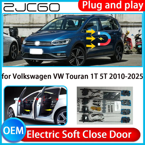 Electric Soft Close Door Kit for Volkswagen Touran 2010–2025 Car Interior Accessory ZJCGO