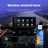 6.25" CarPlay GPS with TPMS for Universal Motorcycles Android Head Unit EKIY