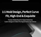 Original Leather Center Gear Shift Knob Cover Lever Shifter Boot Car Accessories For Geely Tugella/ Binyue / Preface / Borui GE