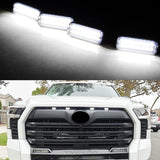 LED Grille Light Assembly Smoked Lens for Audi A3 A4 LED Ambient Light iJDM