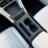 For Geely 24-26 Xingyuan eMAS 5 EX2 Car Center Console Cup Holder Storage Box Wireless Charging Silicone Pad Organizer Car In