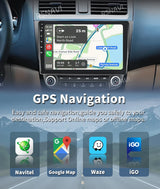 9-Inch Android Head Unit with 360 DVR for Honda Accord 2003–2007