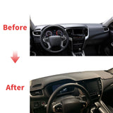 Custom Fit Dashboard Cover Pad for Mitsubishi Triton L200 Dashboard Mat CATUSIKI