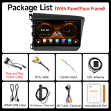 9-Inch Android 13 Multimedia Navigation for Honda Civic 2011–2015 Android Head Unit JIUYIN
