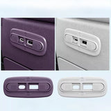 For Leapmotor B10 B01 Lafa5 Car Rear USB Charging Port Cover Scratch-resistant Protector Interior Accessories Car Rear USB Ch